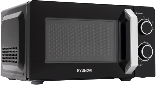 Микроволновая Печь Hyundai HYM-M2052 20л. 700Вт черный/серебристый