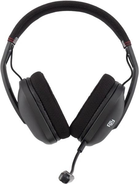 Наушники с микрофоном Оклик HS-L750G черный 1.5м накладные BT/Radio/3.5mm оголовье (2007557)