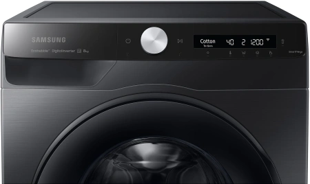 Стиральная машина Samsung WW80AG6S28ABLP класс: A загр.фронтальная макс.:8кг серый инвертер