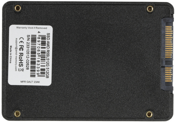 Накопитель SSD AMD SATA III 512Gb R5SL512G Radeon R5 2.5"