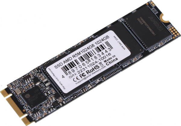 Накопитель SSD AMD SATA III 1Tb R5M1024G8 Radeon M.2 2280