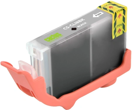 Картридж струйный Cactus CS-CLI8BK черный (12мл) для Canon MP470/MP500/MP530/MP600/MP800/MP810/MP830/MP970