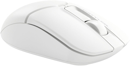 Мышь A4Tech Fstyler FB12S белый оптическая 1200dpi silent беспров. BT/Radio USB 2but (FB12S USB WHITE)
