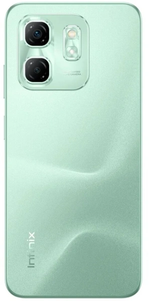 Смартфон Infinix X6531B Hot 50i 128Gb 6Gb зеленый моноблок 3G 4G 2Sim 6.78" 720x1600 Android 14 48Mpix 802.11 a/b/g/n/ac NFC GPS GSM900/1800 GSM1900 TouchSc Protect FM microSD max2048Gb