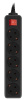 Сетевой фильтр PC Pet AP01006-3-B 3м (5 розеток) черный (пакет ПЭ)