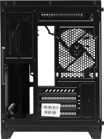 Корпус Formula Crystal Z5 TG черный без БП mATX 6x120mm 1xUSB2.0 1xUSB3.0 audio bott PSU