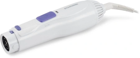 Фен-щетка Starwind SHP8502 1000Вт белый/фиолетовый