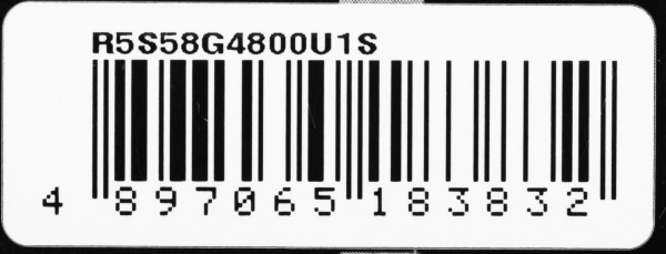 Память DDR5 8GB 4800MHz AMD R5S58G4800U1S Radeon R5 RTL PC5-38400 CL40 DIMM 288-pin 1.1В с радиаторо