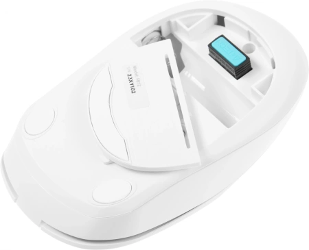 Мышь A4Tech Fstyler FB12 белый оптическая (1200dpi) беспроводная BT/Radio USB (3but)