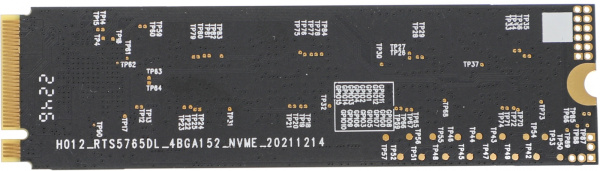 Накопитель SSD SunWind PCI-E 3.0 x4 256Gb SWSSD256GN3T NV3 M.2 2280
