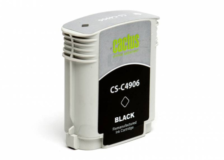 Картридж струйный Cactus CS-C4906 №940XL черный (72мл) для HP DJ Pro 8000/8500