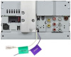 Автомагнитола JVC KW-V250BTM 2DIN 4x50Вт v3.0 DSP 6.2" 3 ПДУ RDS