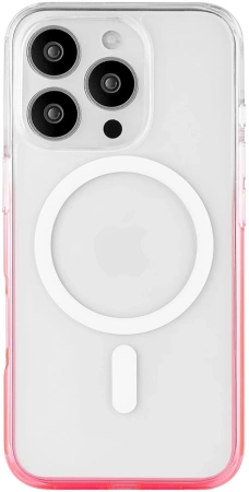 Чехол (клип-кейс) uBear для Apple iPhone 16 Pro Fusion with MagSafe розовый (CS445NP63PFS-I24M)
