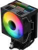 Устройство охлаждения(кулер) Bloody BD-AC150-ARGB1 ARGB Soc-AM5/AM4/1151/1200/2066/1700 черный 4-pin 11-23dB Al+Cu LCD 150W 365gr Ret (BD-AC150-ARGB1-BK)