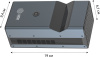 Проектор Cactus CS-PRU.03B.Full HD-A DLP 6500Lm LS 650Lm ANSI (1920x1080) 2000:1 ресурс лампы:30000часов 2xUSB typeA 1xHDMI 1.5кг