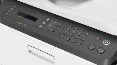 МФУ лазерный HP LaserJet 179fnw (4ZB97A) A4 WiFi белый/серый