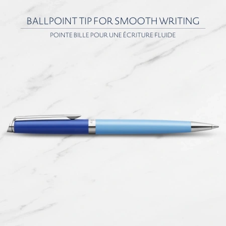 Ручка шариков. Waterman Hemisphere Colour Blocking (2179927) Blue CT M син. черн. подар.кор.