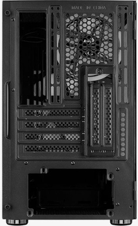 Корпус Aerocool Atomic-G-BK-v1 черный без БП mATX 2x120mm 2x140mm 2xUSB3.0 audio bott PSU