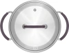 Кастрюля Rondell Akzent RDS-1389 5.1л. d=24см (с крышкой) стальной