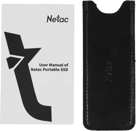 Накопитель SSD Netac USB-C 500GB NT01ZX10-500G-32BK ZX10 1.8" черный