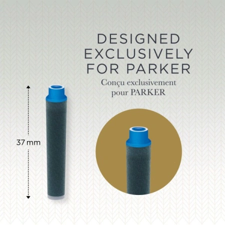 Картридж Parker Quink Z17 Mini (CW1950409) синие чернила для ручек перьевых для Parker (6шт)