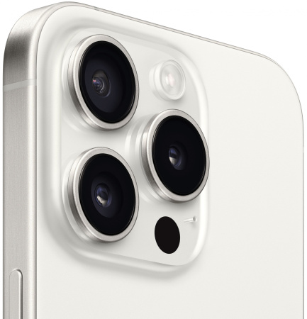 Смартфон Apple iPhone 15 Pro A3101 1Tb белый титан 3G 4G 1Sim 6.1" OLED 1179x2556 iOS 17 48Mpix 802.