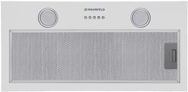 Вытяжка встраиваемая Maunfeld THAMES 601PM белый управление: кнопочное (1 мотор)