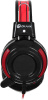 Наушники с микрофоном Оклик HS-G300 ARMAGEDDON черный/красный 2.3м мониторные оголовье (337457)