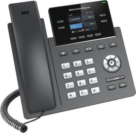 Телефон IP Grandstream GRP-2612W черный