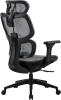 Кресло Cactus CS-MC555-GY черный/серый сетка