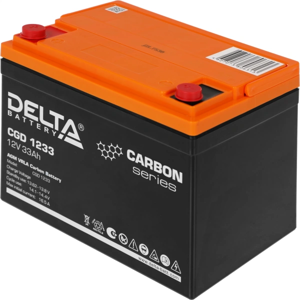 Батарея для ИБП Delta CGD 1233 12В 33Ач