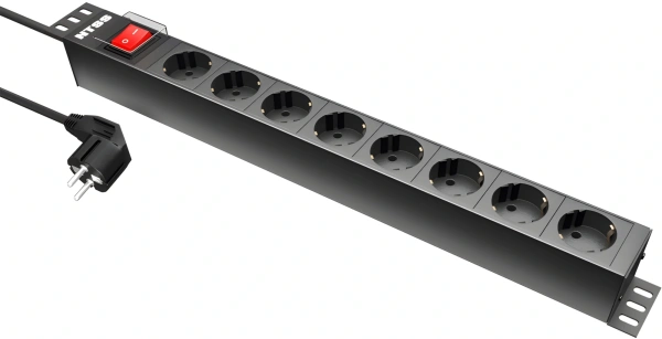 Блок распределения питания NTSS (NTSS-PDU-DA2032) гор.размещ. 8x базовые 16A Schuko 1.8м