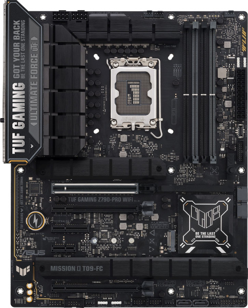 Материнская плата Asus TUF GAMING Z790-PRO WIFI Soc-1700 Intel Z790 4xDDR5 ATX AC`97 8ch(7.1) 2.5Gg
