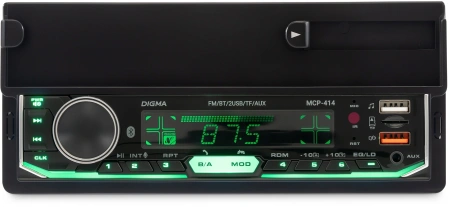 Автомагнитола Digma MCP-414 1DIN 2x50Вт 2