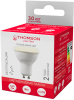 Лампа светодиодная Thomson TH-B2053 8Вт цок.:GU10 полусф. 220B 3000K св.свеч.бел.теп. MR16 (упак.:1шт)