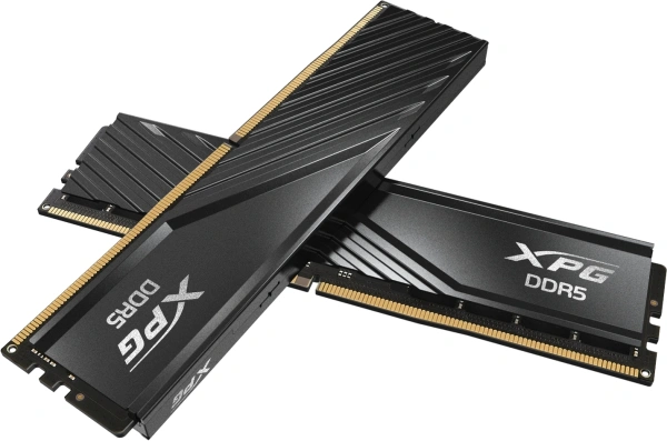 Память DDR5 2x16GB 6400MHz A-Data AX5U6400C3216G-DTLABBK XPG Lancer RTL PC5-51200 CL32 DIMM 288-pin 1.4В kit dual rank с радиатором Ret