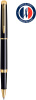 Ручка роллер Waterman Hemisphere (CWS0920650) Mars Black GT F черн. черн. подар.кор.