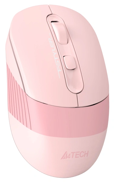 Мышь A4Tech Fstyler FB10C розовый оптическая (2400dpi) беспроводная BT/Radio USB (4but)