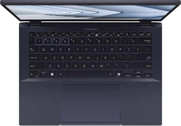 Ноутбук Asus ExpertBook B5 B5404CMA-QN0401X Core Ultra 7 155U 16Gb SSD1Tb Intel Graphics 14" IPS WQXGA (2560x1600) Windows 11 Professional black WiFi BT Cam (90NX06R1-M00EB0)