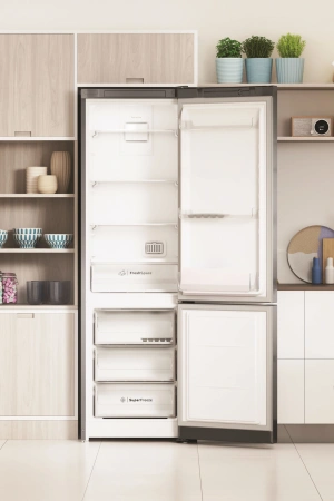 Холодильник Indesit ITS 5180 XB 2-хкамерн. нержавеющая сталь мат.