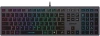 Клавиатура A4Tech Fstyler FX60H серый USB slim LED (FX60H GREY/NEON)