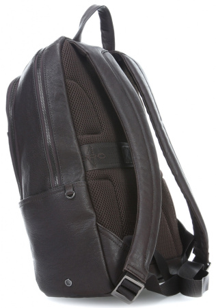 Рюкзак унисекс Piquadro Black Square CA3214B3/TM темно-коричневый кожа