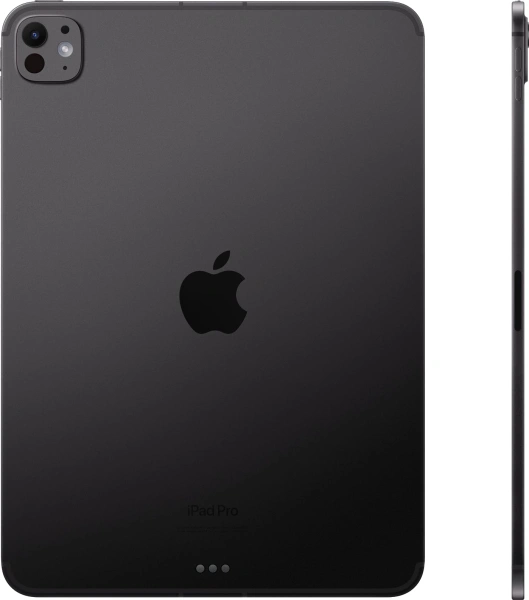 Планшет Apple iPad Pro 2024 A2837 M4 9C RAM8Gb ROM256Gb 11" OLED 2420x1668 5G eSIM iOS черный космос 12Mpix 12Mpix BT WiFi 9hr