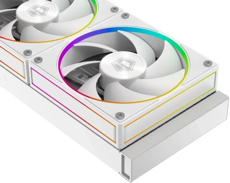 Система водяного охлаждения ID-Cooling SL360 Wh Soc-AM5/AM4/1151/1200/2066/1700 4-pin 14-30dB Al+Cu