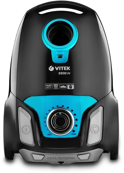Пылесос Vitek VT-1898 BK 1400Вт черный (в компл.:3мешка)