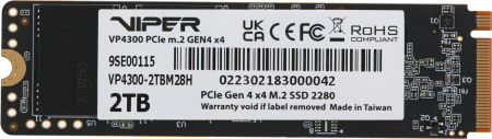 Накопитель SSD Patriot PCI-E 4.0 x4 2Tb VP4300-2TBM28H Viper VP4300 M.2 2280