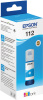 Картридж струйный Epson 112 C13T06C24A синий (6000стр.) (70мл) для Epson L11160/L15150/L15160/L6490/L6550/M15140