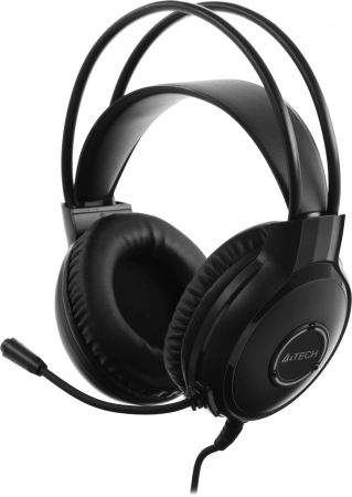 Наушники с микрофоном A4Tech Fstyler FH300U черный 2м мониторные USB оголовье (FH300U BLACK)