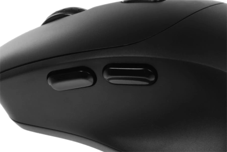 Мышь Defender Effect X MS-095 черный оптическая 1600dpi беспров. USB 5but (52095)