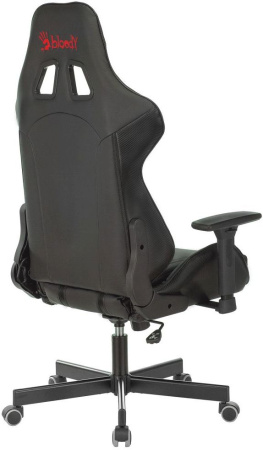 Кресло игровое A4Tech Bloody GC-600 черный эко.кожа крестов. металл